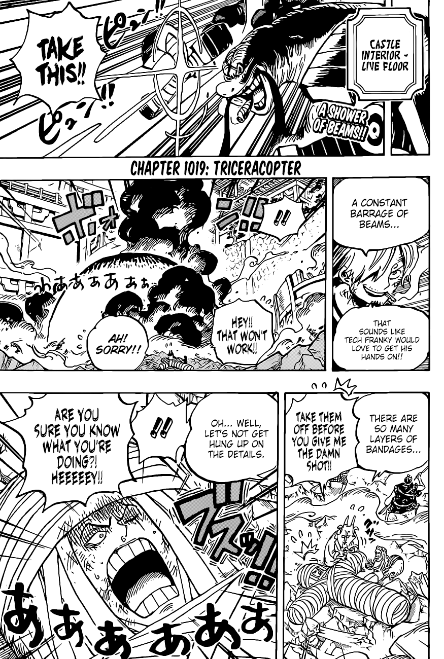 One Piece Chapter 1019 1